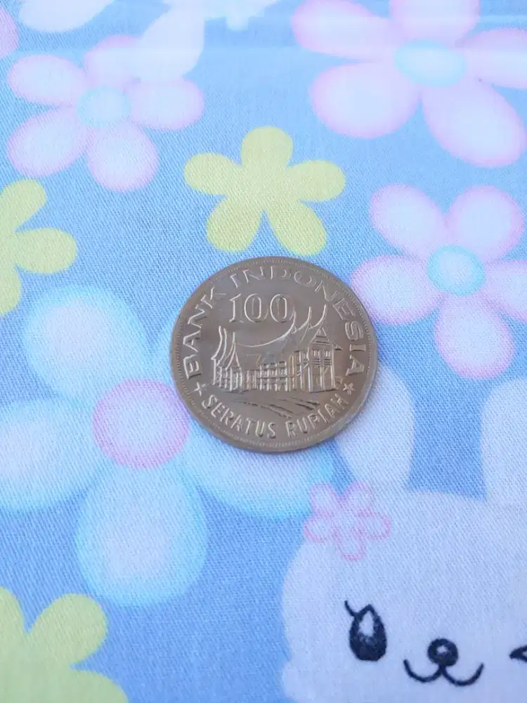 Uang Koin Logam 100 Rupiah tahun 1978