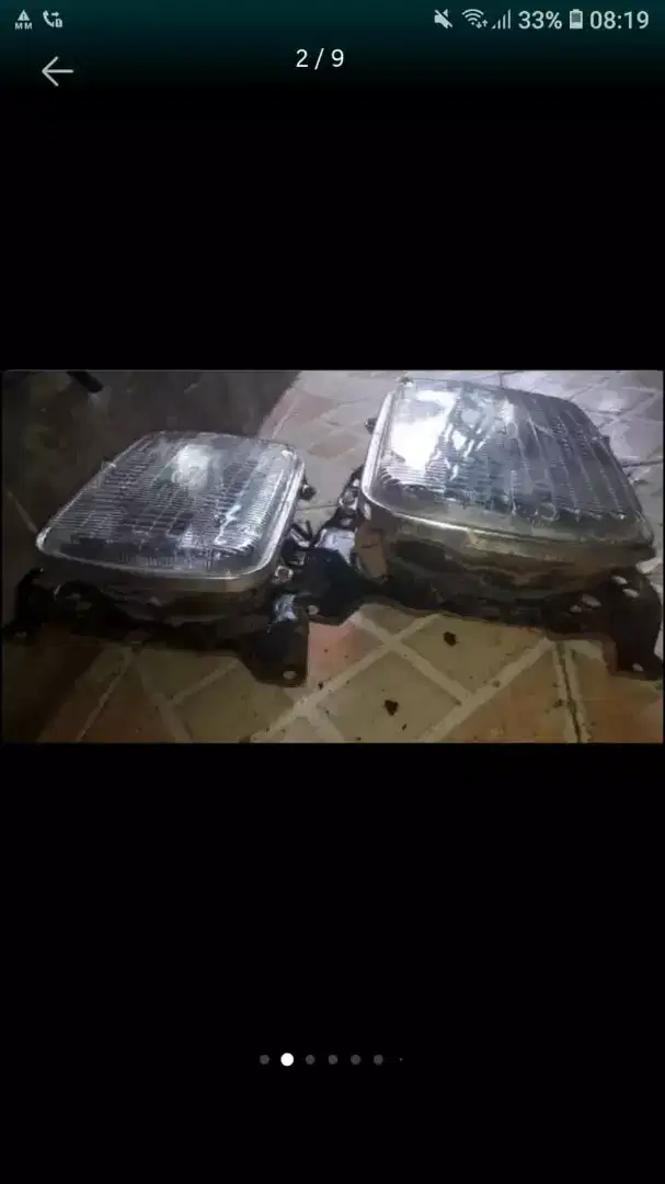 Se psg lampu dpn mdl lawas kond hdp mgkn ada yg perlu slhkn murah sj