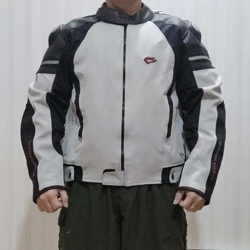 jakcet jaket motor contin Zirkon Silver