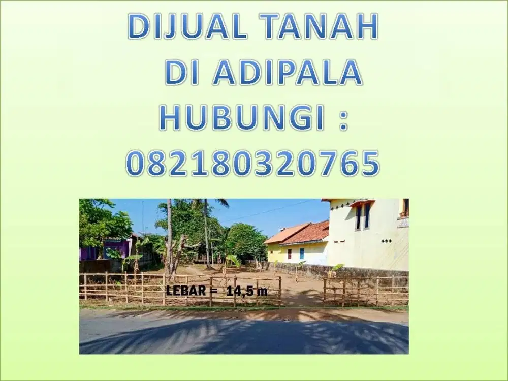 DIJUAL MURAH TANAH KOSONG HARGA NEGO .