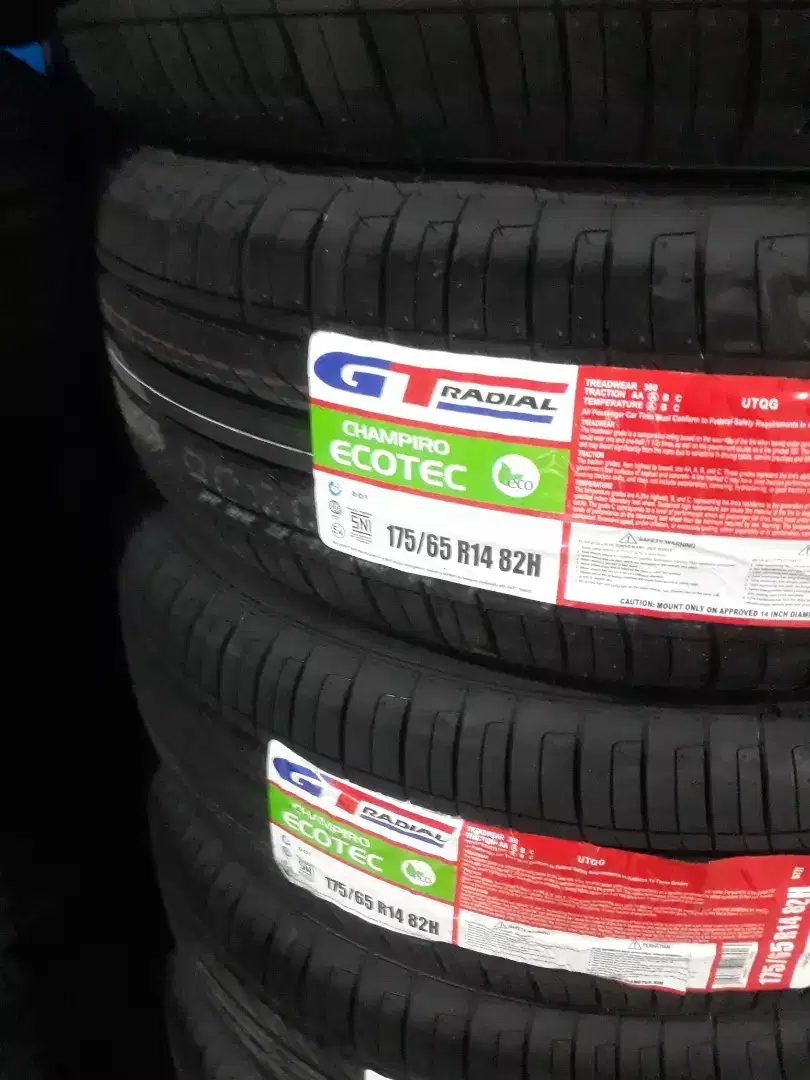 BAN GT RADIAL CHAMPIRO ECOTEC 175/65 R14 STADAR BRIO,AGYA,CALYA,SIGRA