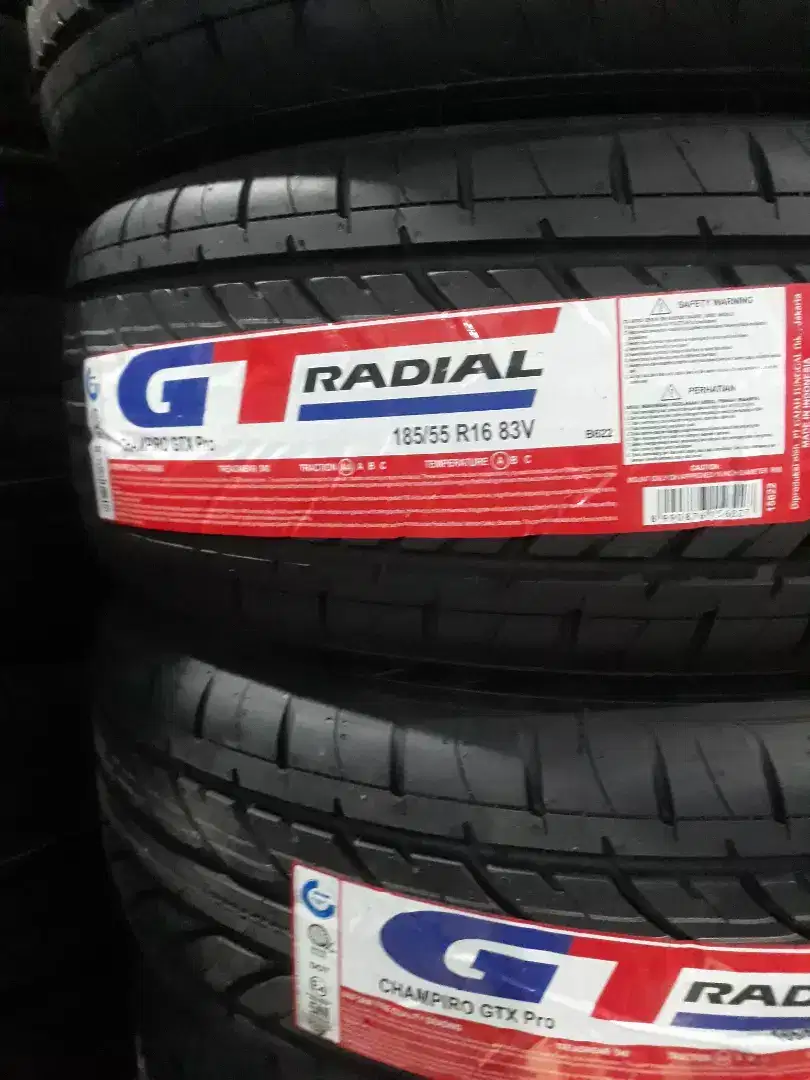 BAN GT RADIAL GTX PRO 185-55 R16 STADAR JAZZ RS,CITY,YARIS