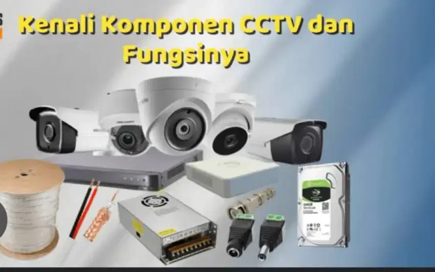 Cctv hikvision kamera baru