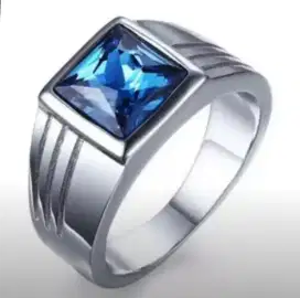 Cincin batu biru Pria