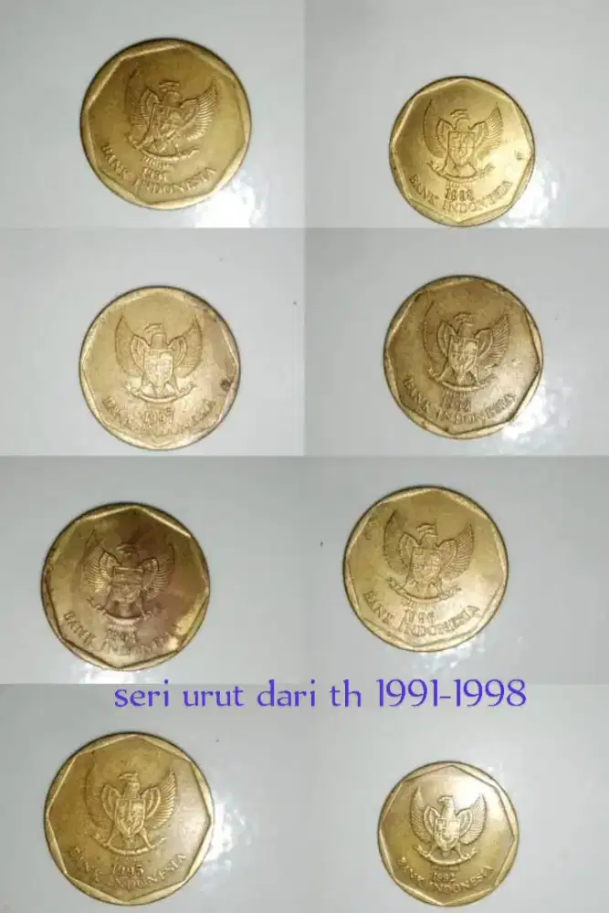 Dimaharin borongan aja koin lokal plus luar negri