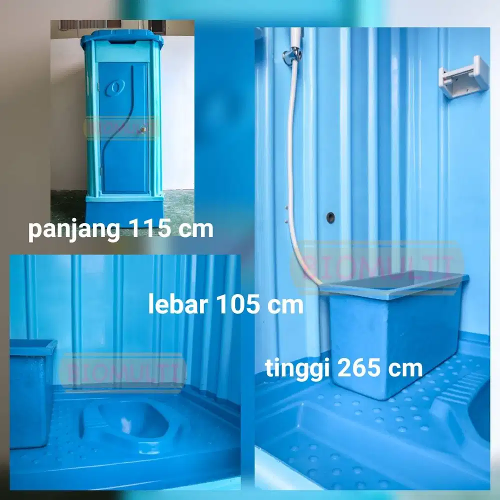 toilet portable premium type b