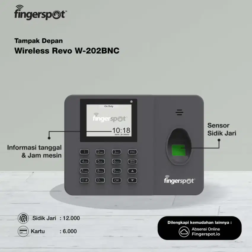 Fingerspot Revo W-202BNC