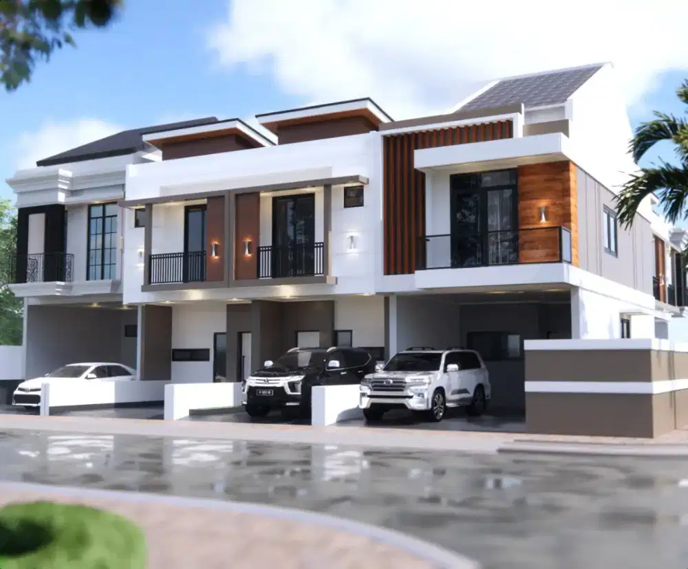 Dijual Rumah Baru Minimalis Modern 2lt di Cempaka Putih Jakarta Pusat
