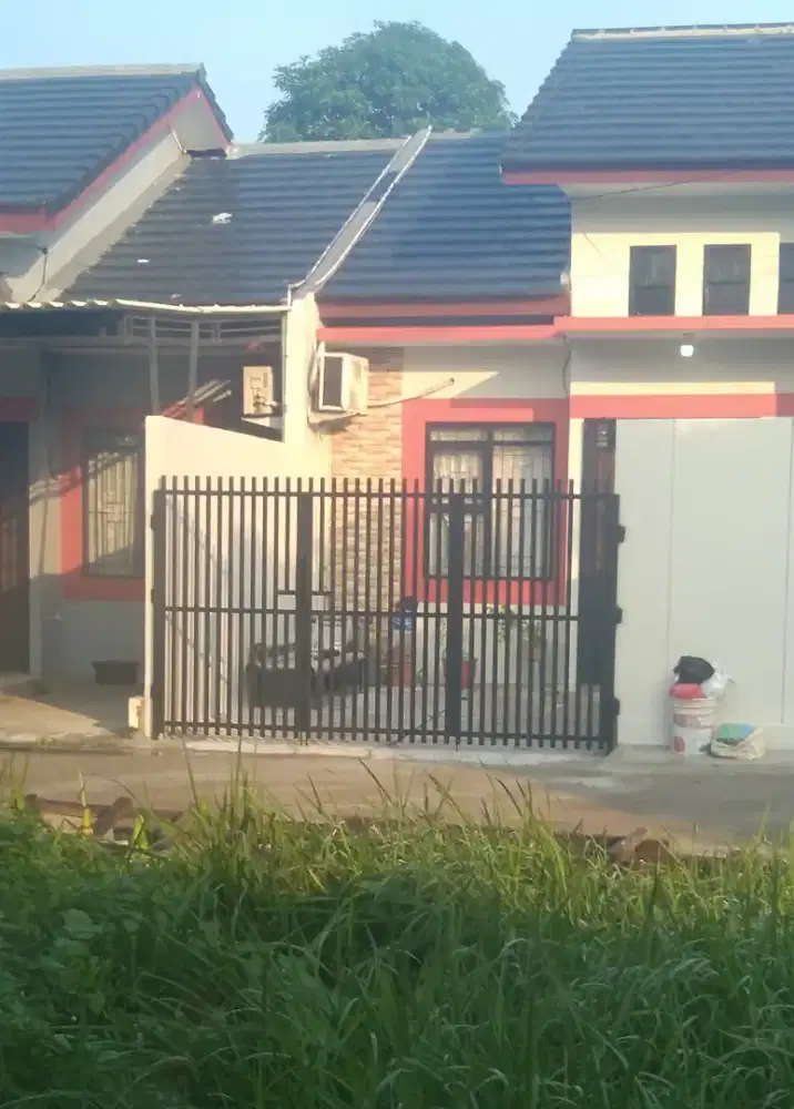 Pintu pagar lipat minimalis