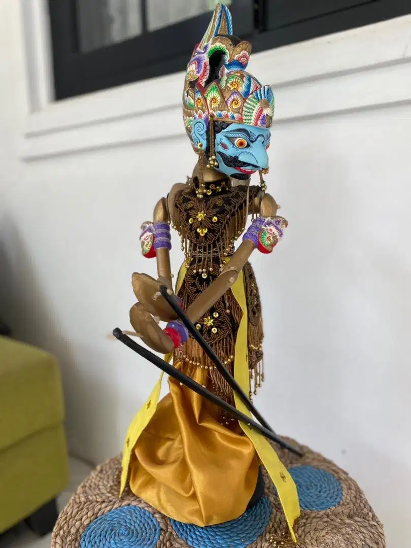 Wayang Golek Gatotkaca dan Srikandi