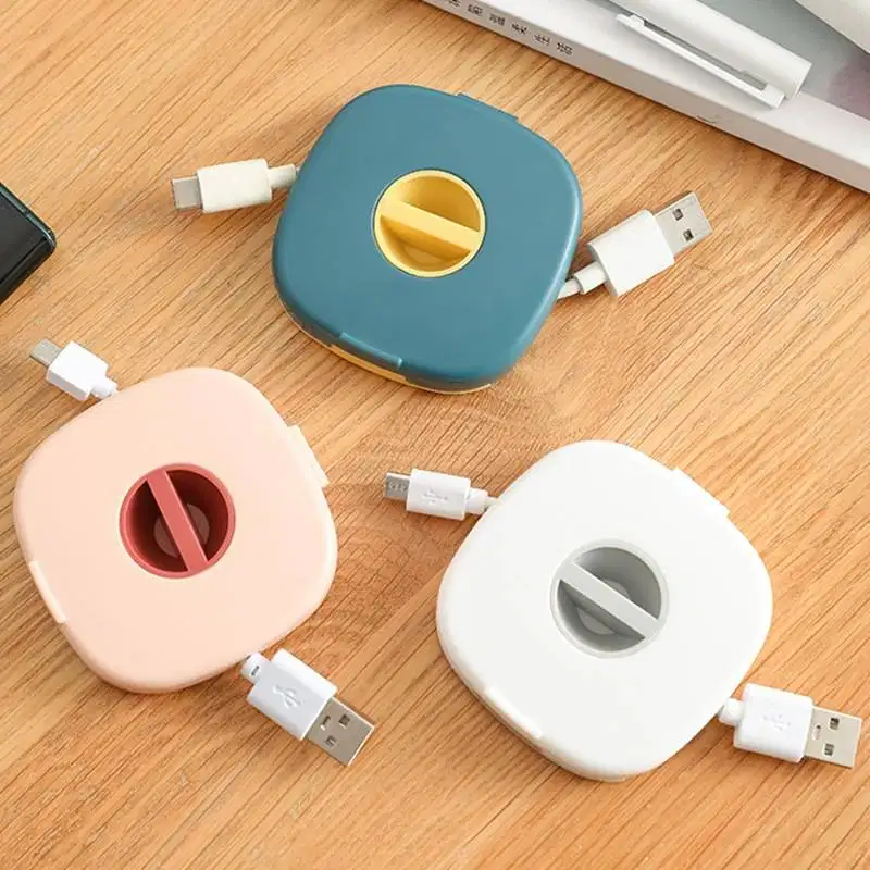 Roll Kabel Pengikat Kabel Tempat Penyimpanan Kabel Data Kabel Charger