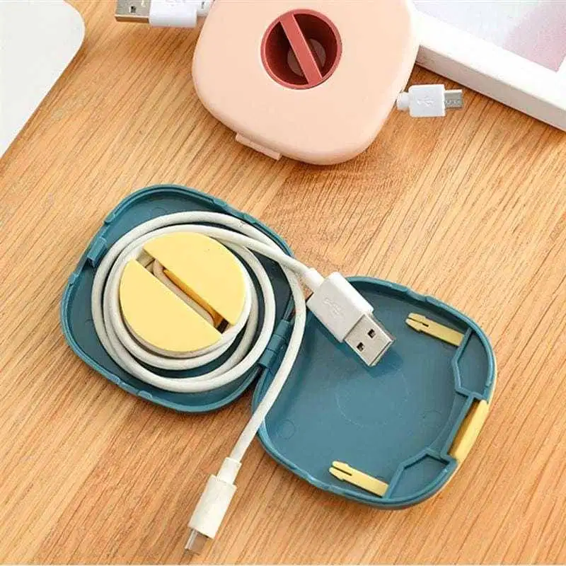 Roll Kabel Pengikat Kabel Tempat Penyimpanan Kabel Data Kabel Charger