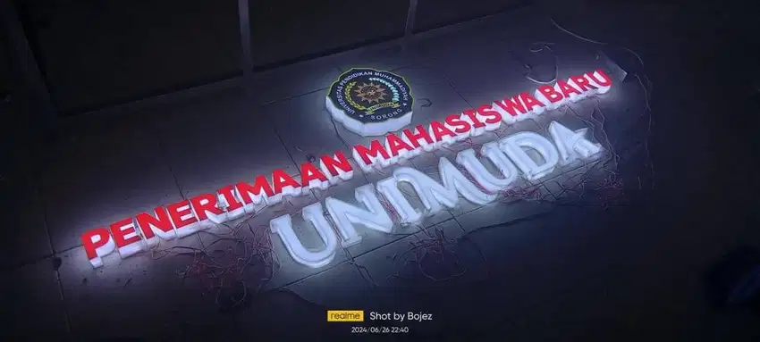 Huruf timbul | papan nama | neon box | reklame | akrilik | billboard
