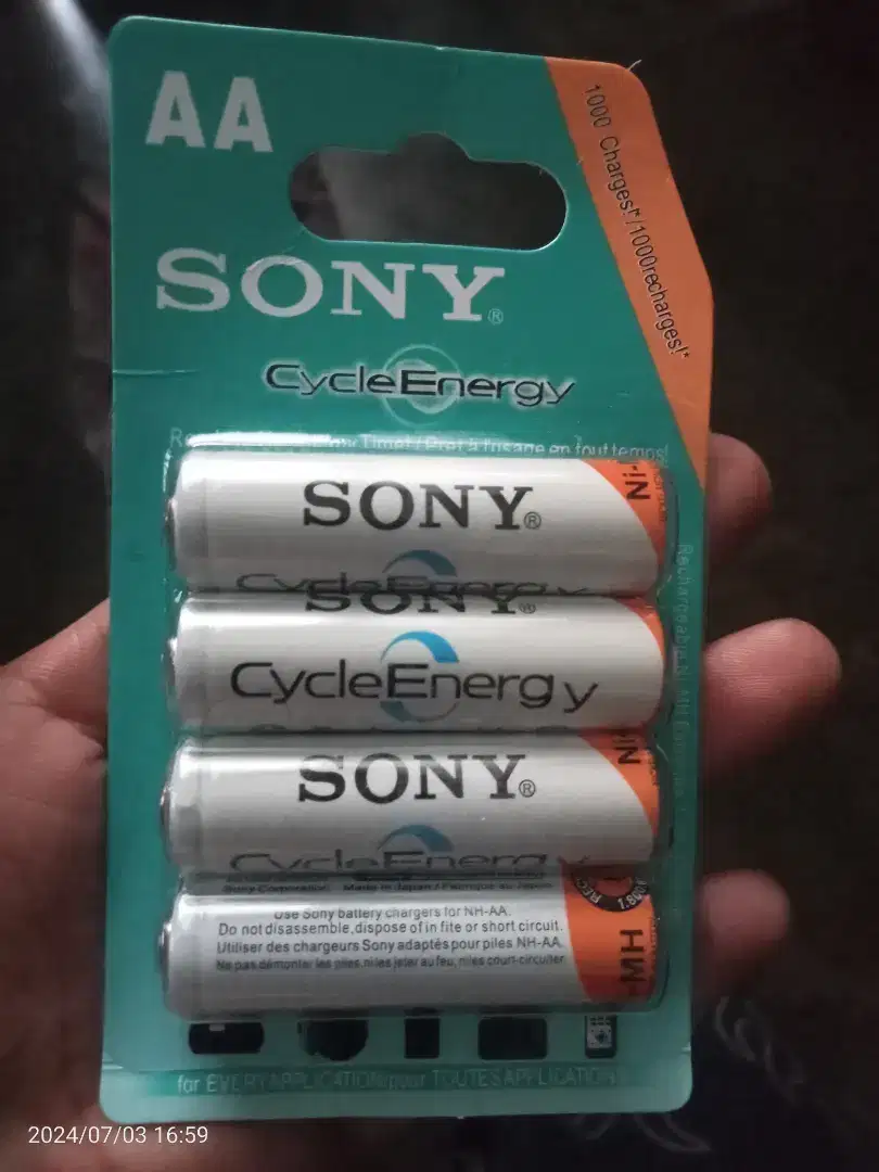 Battery sony Rechargers 4600mah