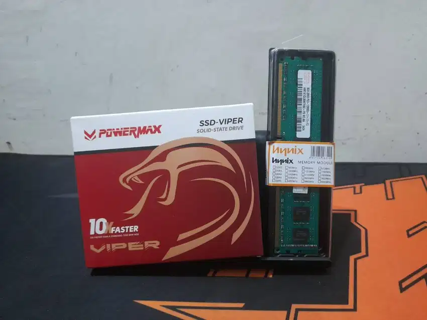 Paket SSD 120GB Dan RAM DDR3 8GB Surabaya Timur