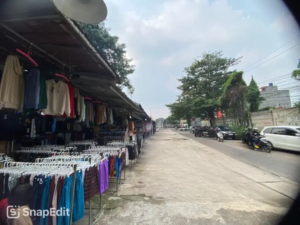 Tanah luas 4000 m di Jalan Raya Kranggan Cibubur