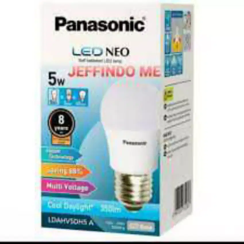 Lampu panasonic 5 watt
