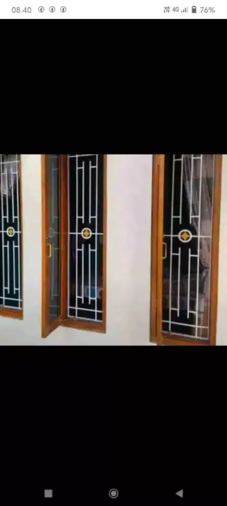 Menerima pesanan/jasa tralis jendela