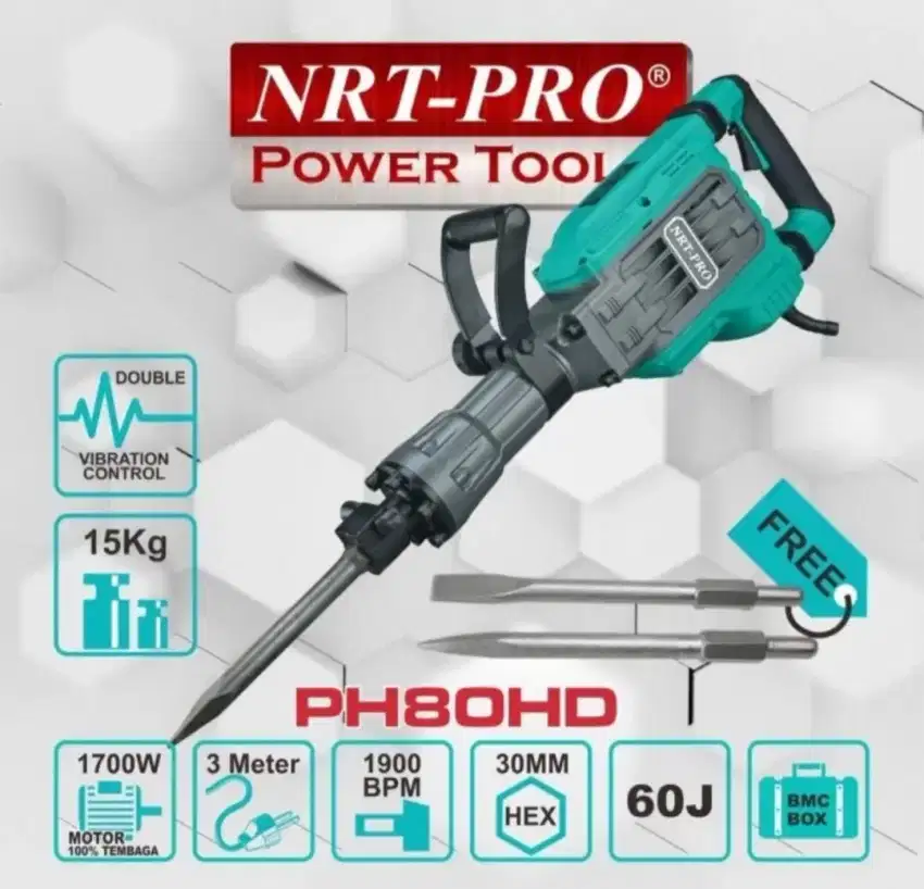 Jack hammer NRT PH80 fre ongkir
