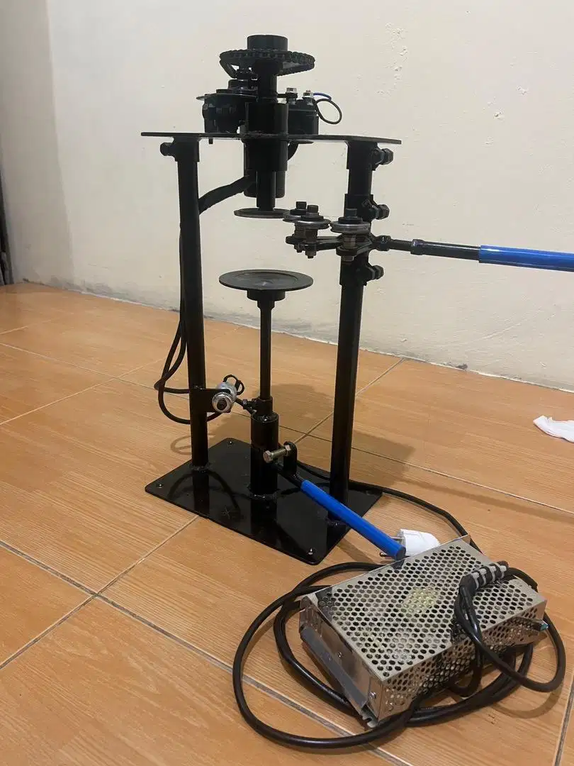 Mesin Sealer Seamer Pet Can toples semi otomatis