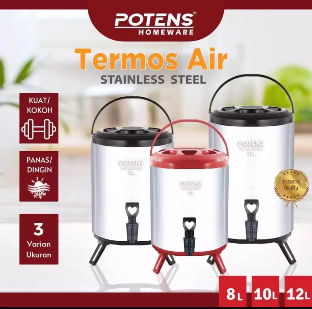 TERMOS AIR POTENS 8 LITER*