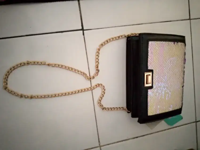 Shoulder bag tali rantai