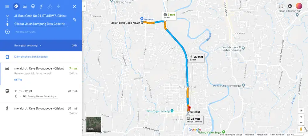 Disewakan Rumah Murah Dekat Stasiun Bojong Gede Cilebut Bogor (TP)