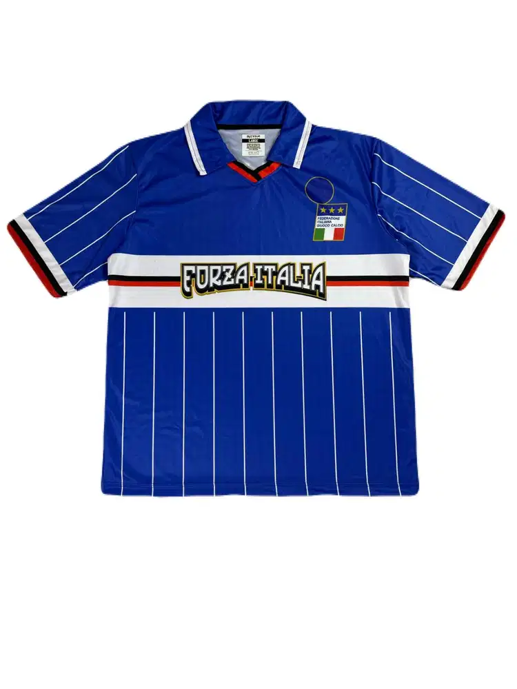 ESHA PREMIUM JERSEY ITALIA TIMNAS BOLA KAOS SPORTWEAR