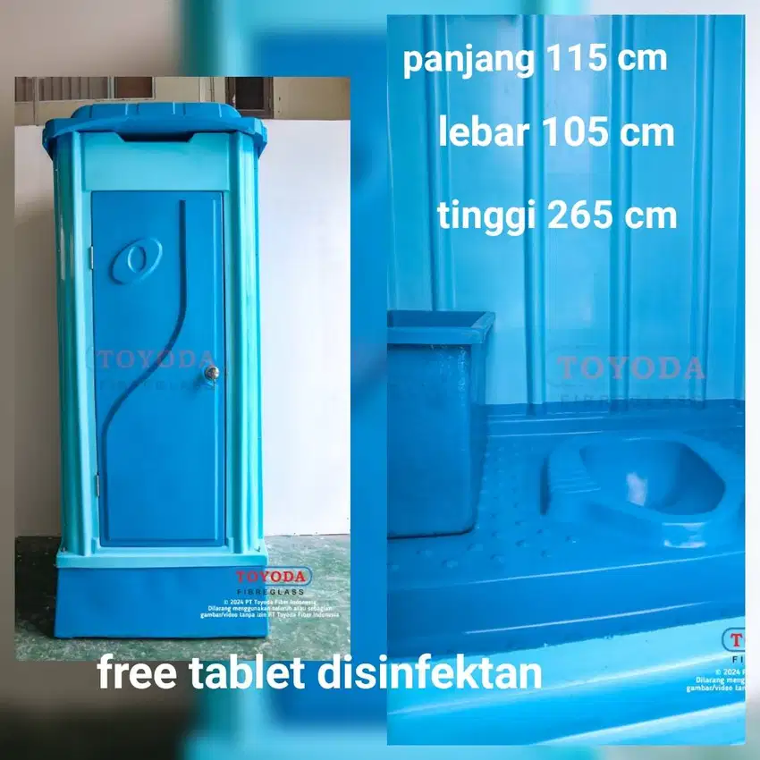 toilet portable premium B
