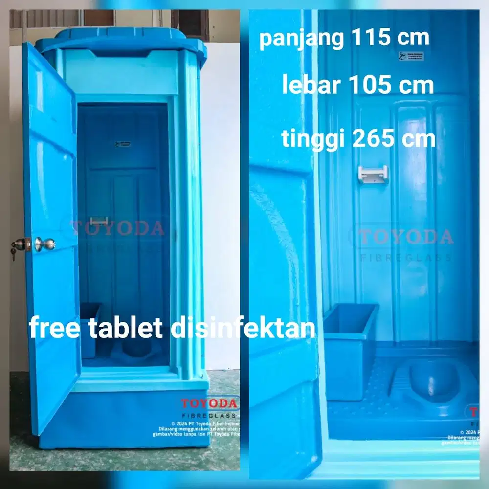 kamar mandi portable premium