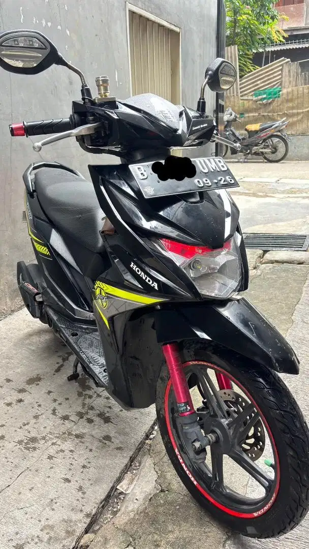 BEAT 2016 INJEKSI LOW KM MULUS
