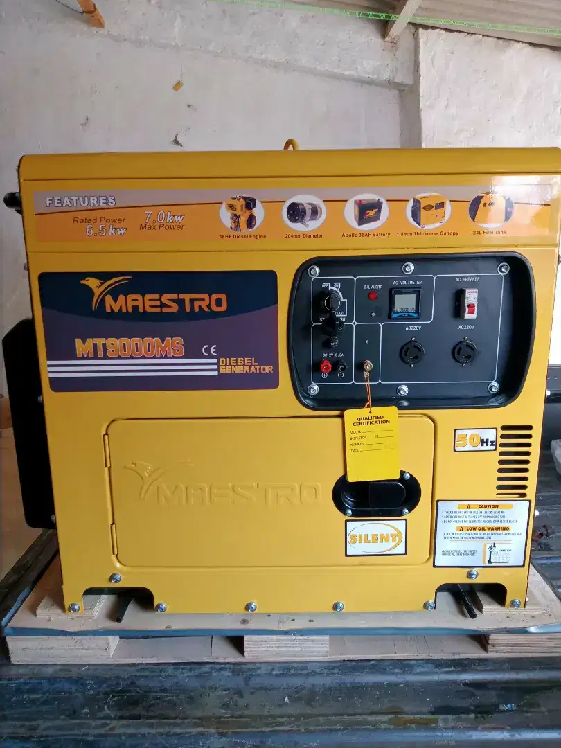 Genset solar 7000watt maestro