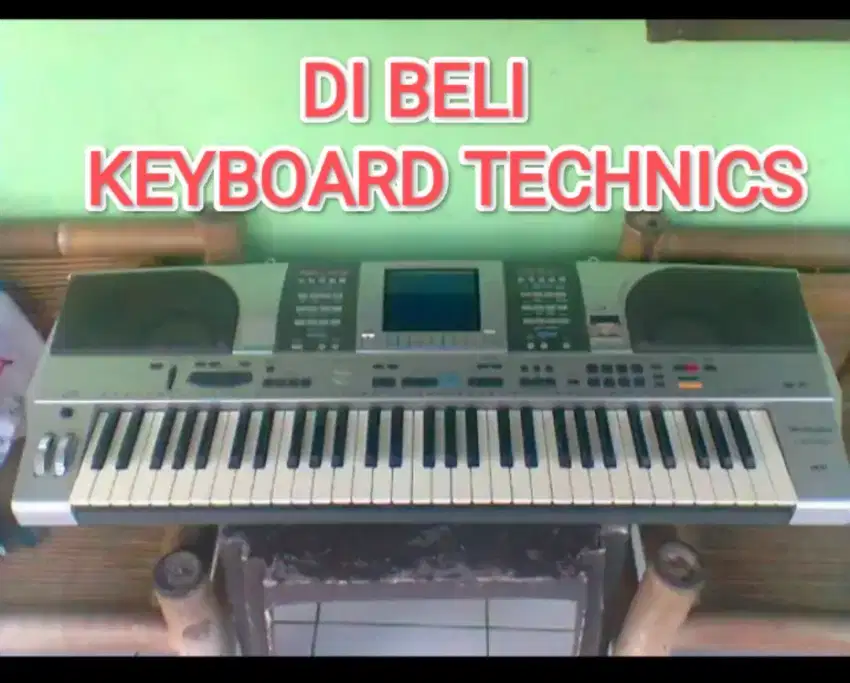 Di bayar cash keyboard technics dan sound system