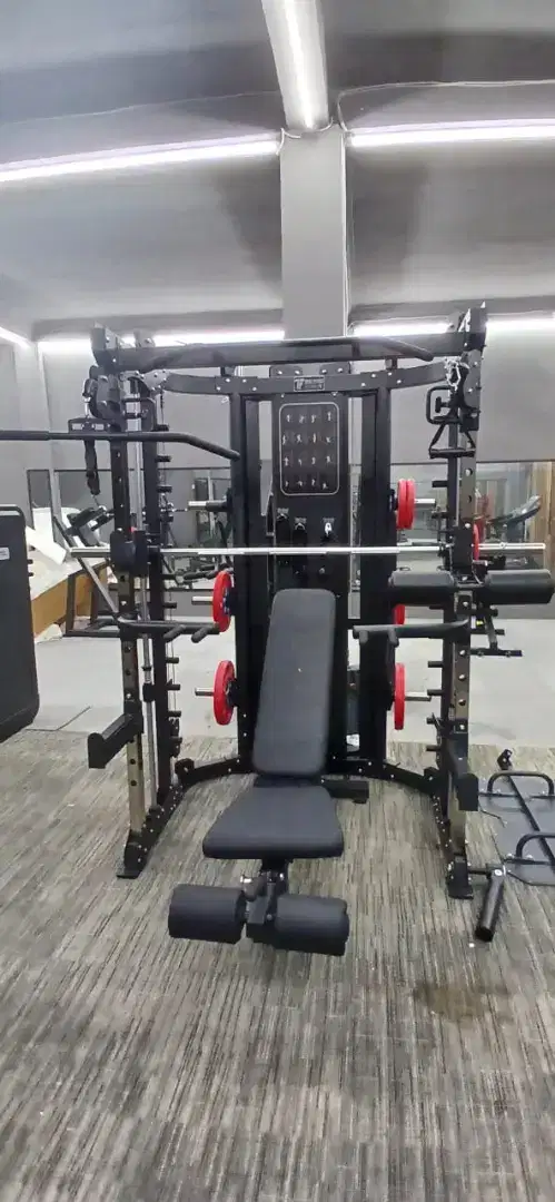 smith machine multy gym komersial fitness import