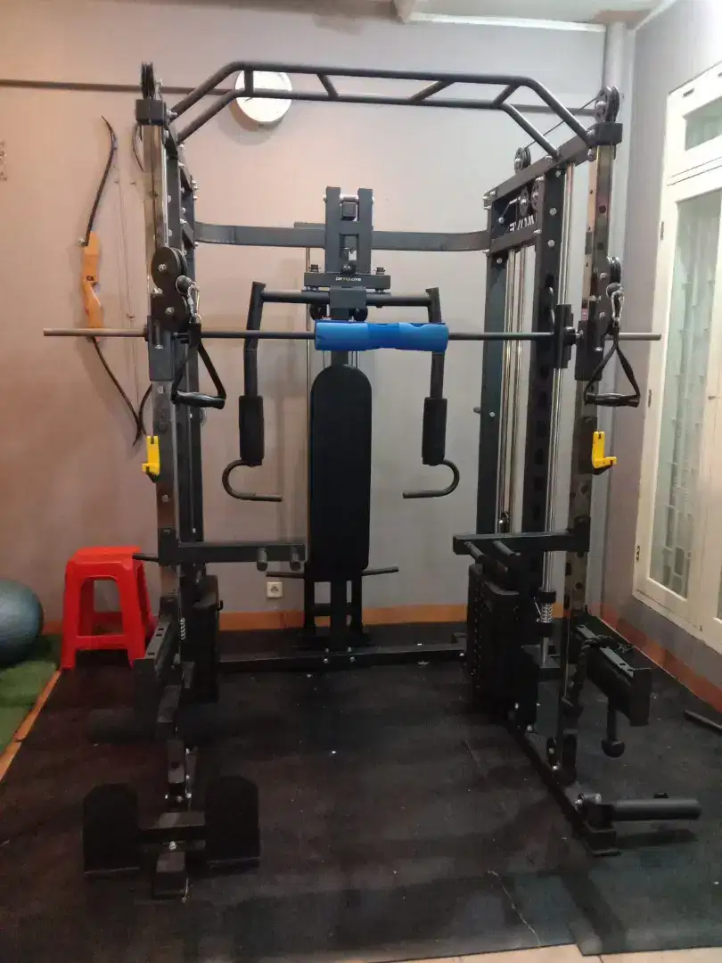 smith machine alat fitness komersial smith multy