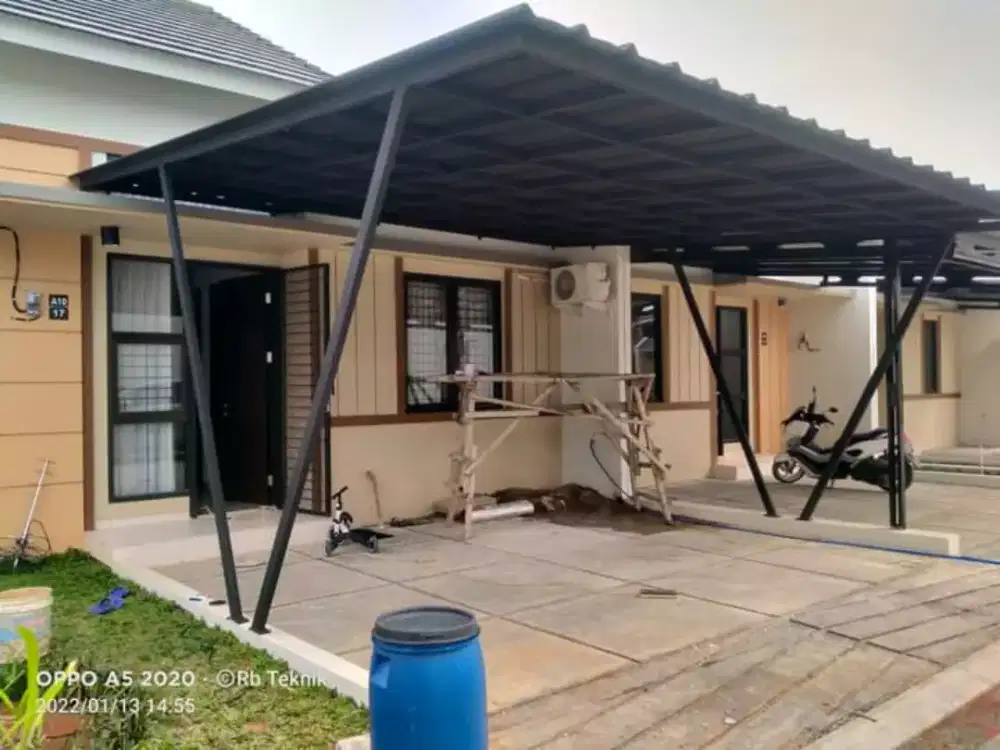 Kanopi motif baru berbagai macam atap