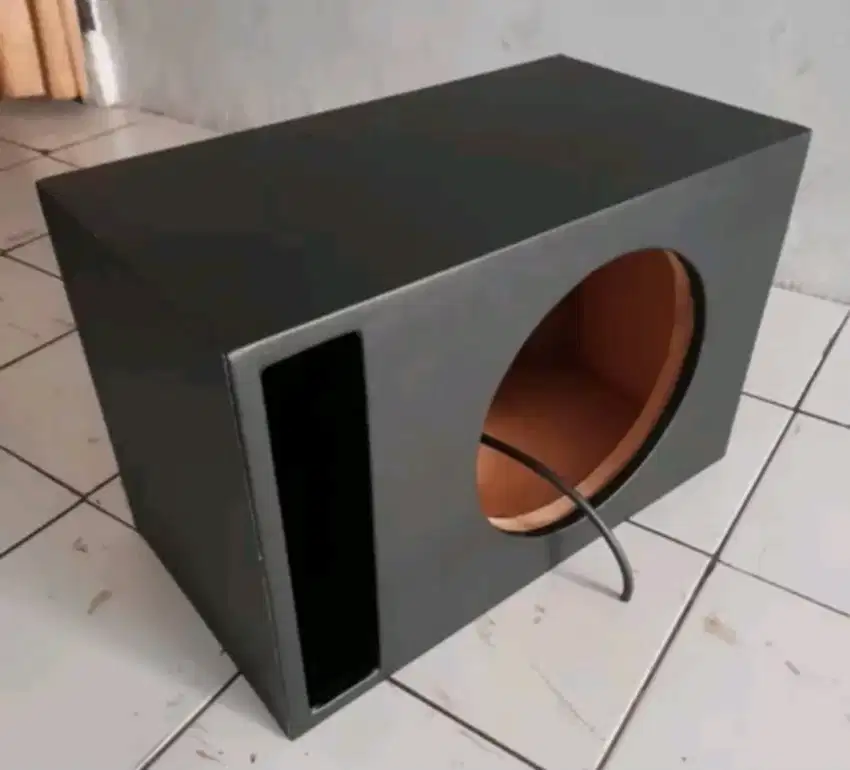 Box Subwoofer MDF Slot Custom 12 Inch