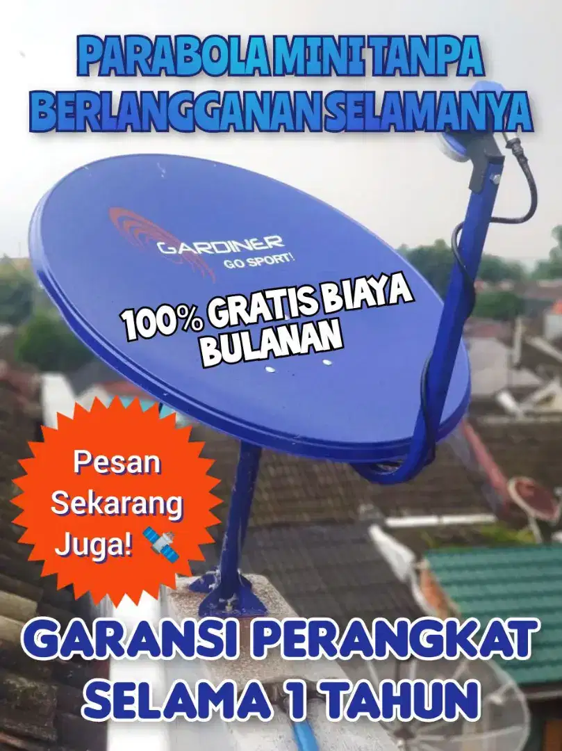 MOLA NEX PARABOLA MINI TANPA BERLANGGANAN KOTA BANDUNG