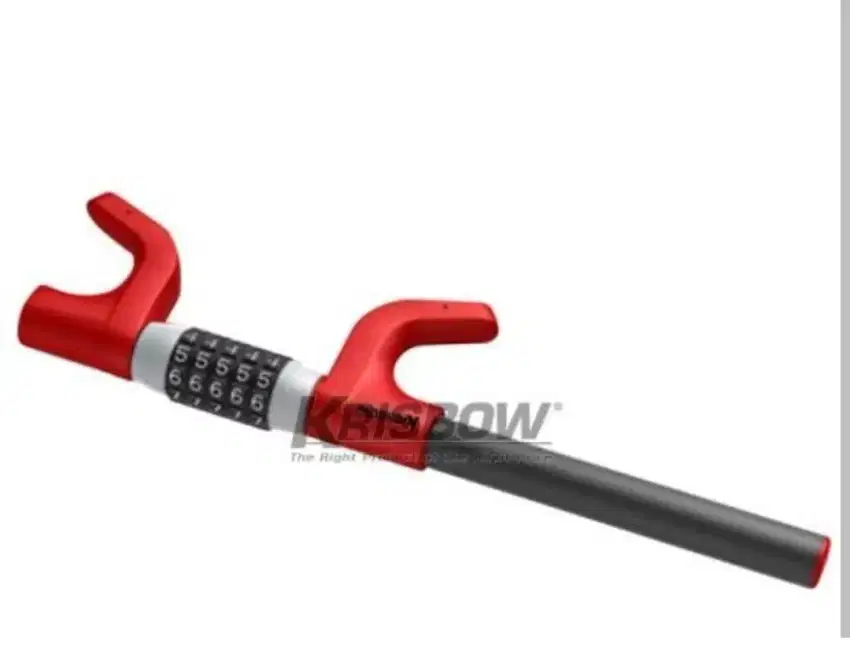 Krisbow Steering Wheel Lock Red Yf12606  Baru eks Hadiah