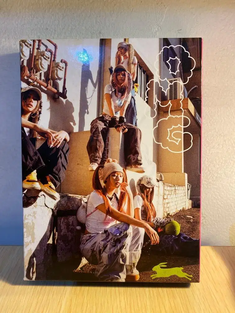 Message card New Jeans OMG 1st single