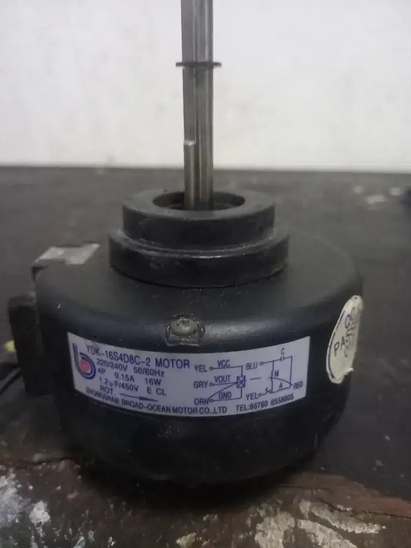 Jual fan motor indor lg