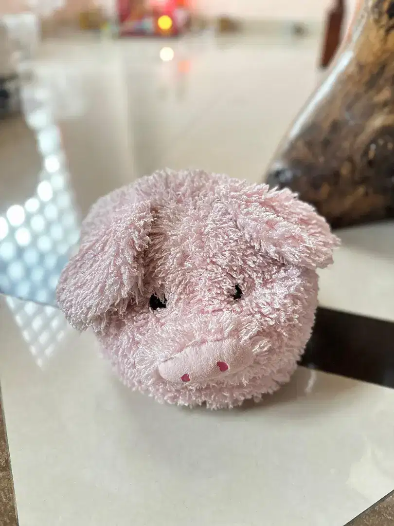 Boneka pink piggy