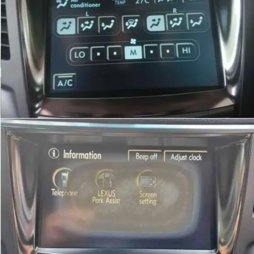 Repair lcd alphard buram 2006 sampe 2014