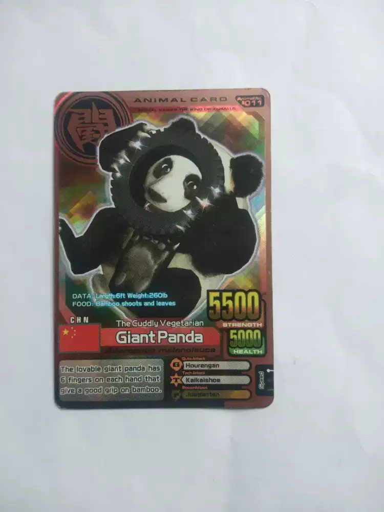 Kartu Animal Kaiser versi 2 Giant Panda