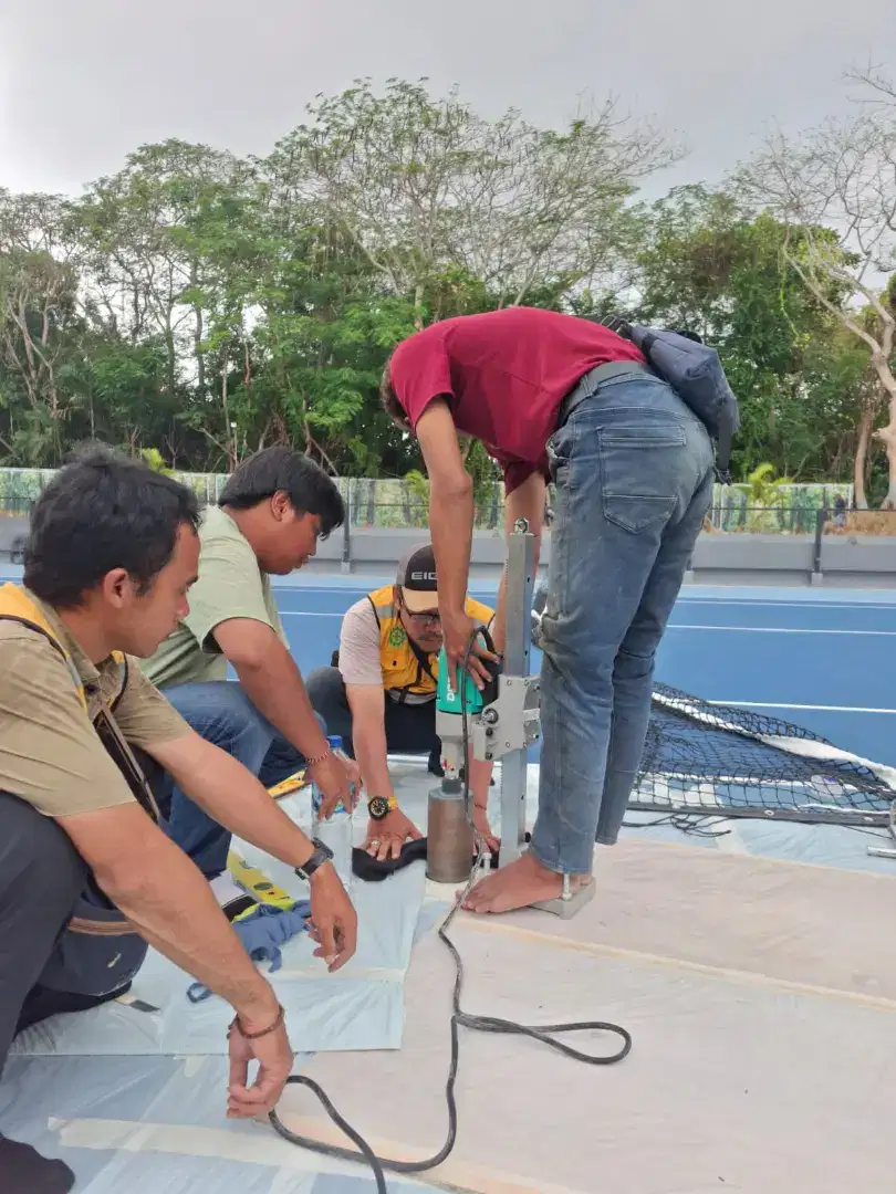 jasa coring beton, lubang beton, jalur lubang pipa Dinding/lantai
