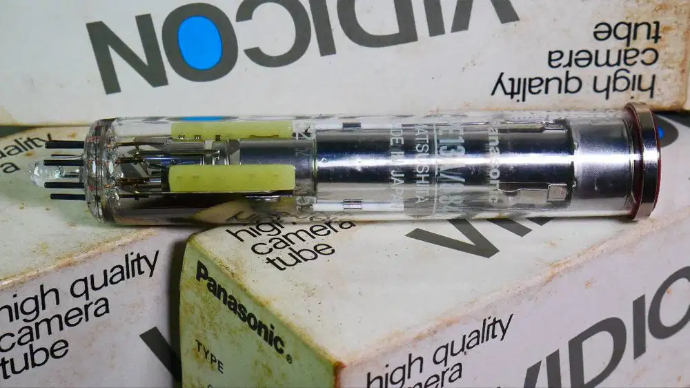 BARU Vintage Vidicon Panasonic type 20PE13A 8844 Camera tube NOS