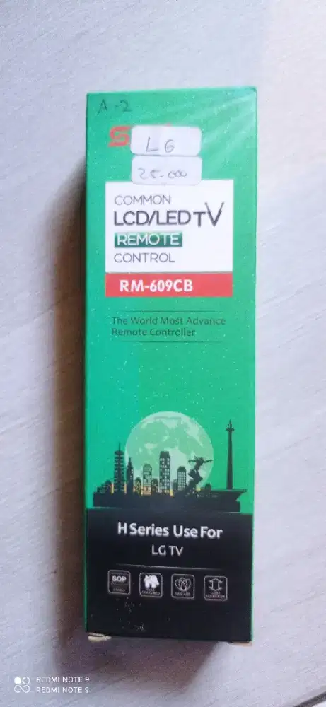 Remote control tv led LG