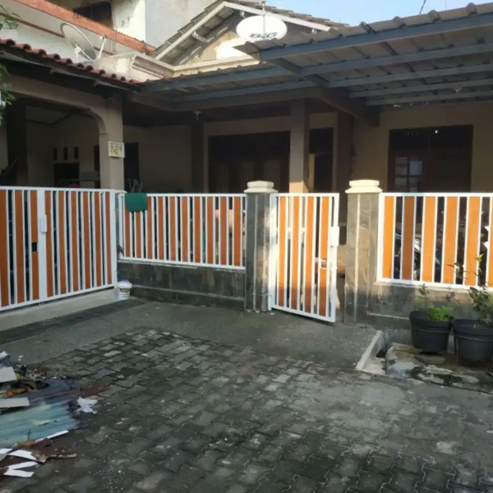 Pagar besi grc pengaman rumah anti maling