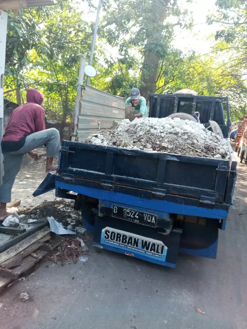 JASA BUANG PUING DAN SAMPAH PROYEK