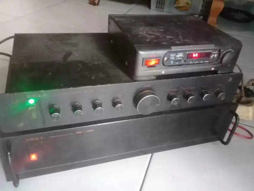 Mp3 player audio tone control amplifier